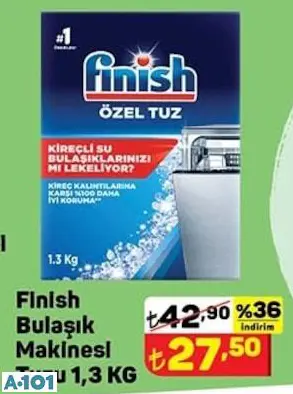 FİNİSH BULAŞIK MAKİNESİ TUZU